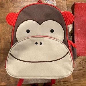 Skip hop monkey backpack